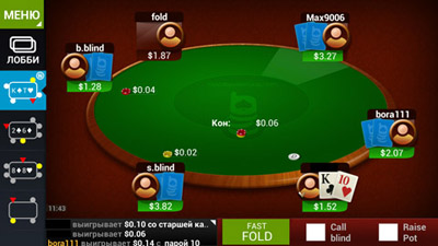 Next! быстрый покер для android
